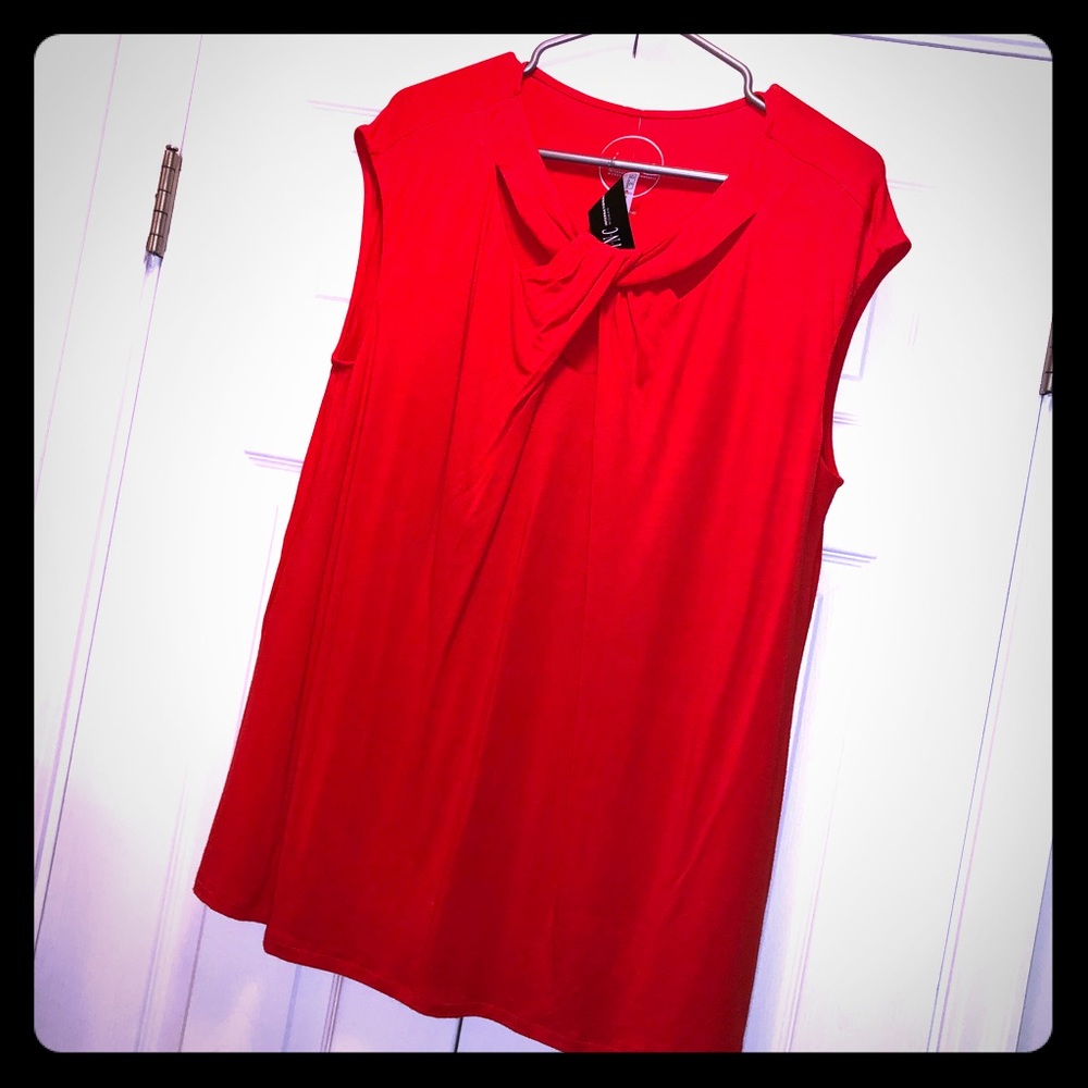 NWT International Concepts Sleeveless Top 2X